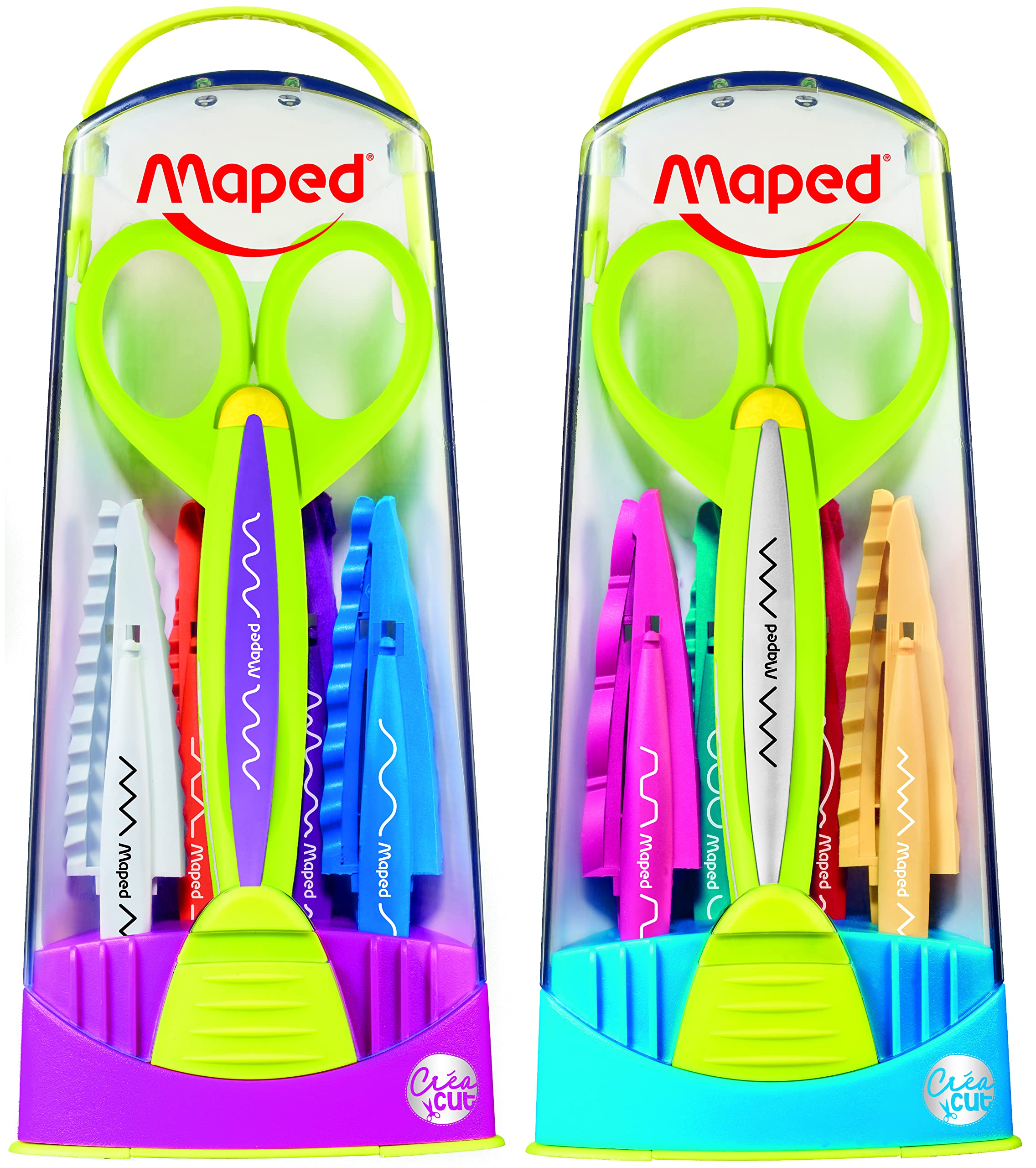 Scissors Creative X1 + 5 Blades 2 Assorted Colours MAPED 601005